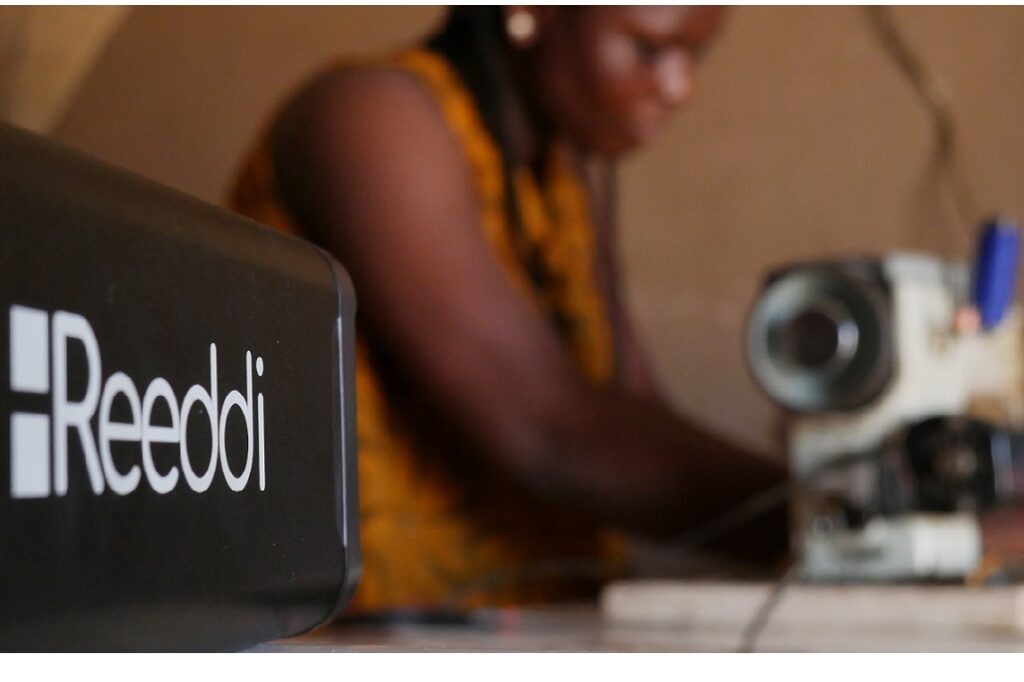 Reeddi in use
