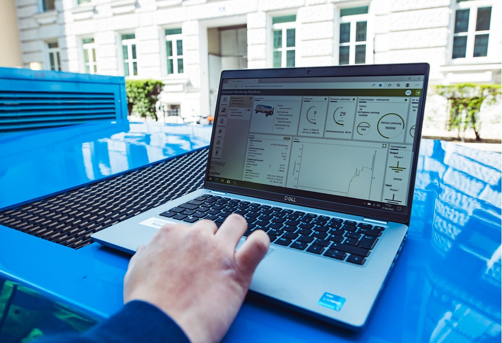 h2 genset iot