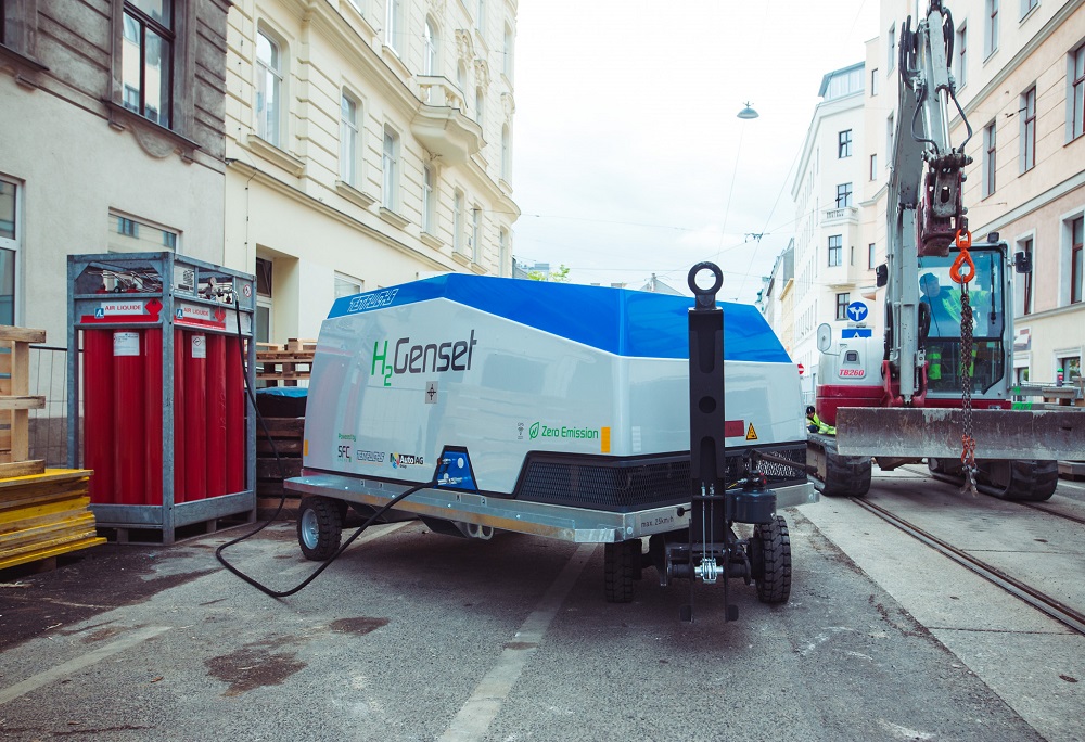 h2genset demonstrator